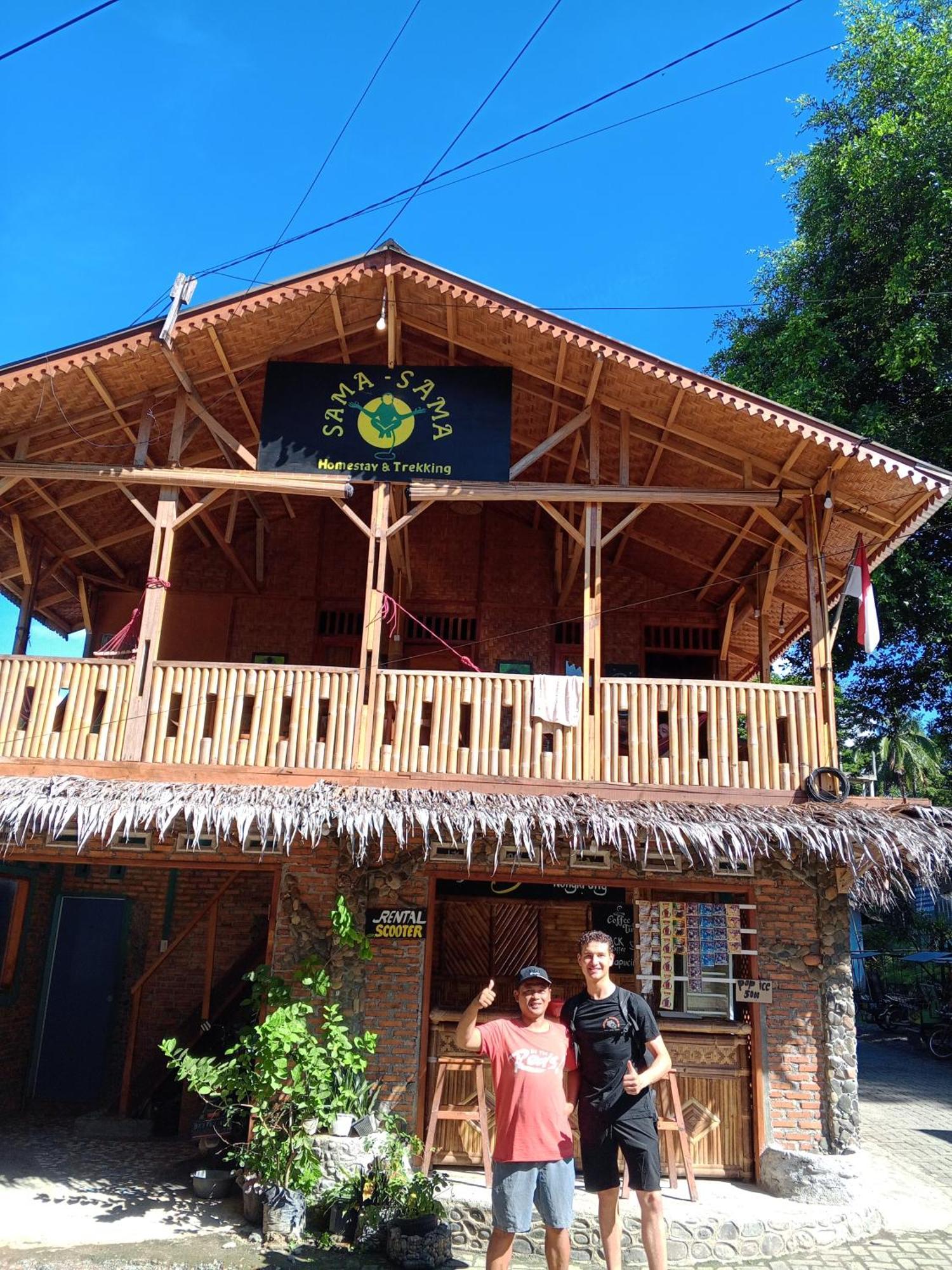 Sama Sama Homestay & Trekking Only Stay Here Book Trekking And Transport With Us Bukit Lawang Exterior foto